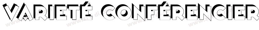 Varieté Conférencier字体转换